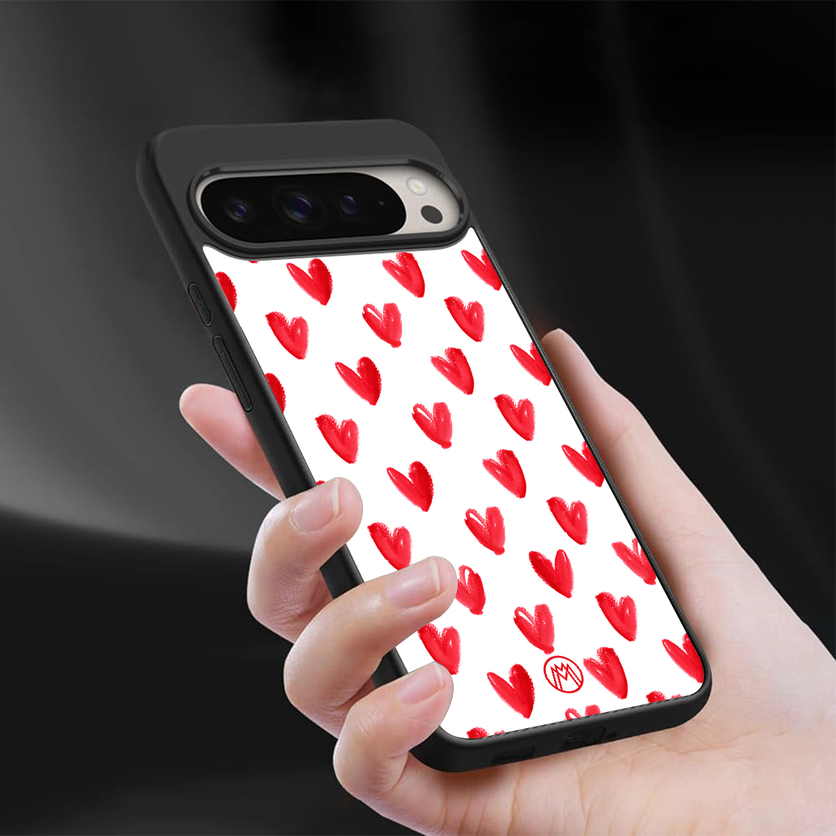 love is love back phone cover | glass case for google pixel 9 pro