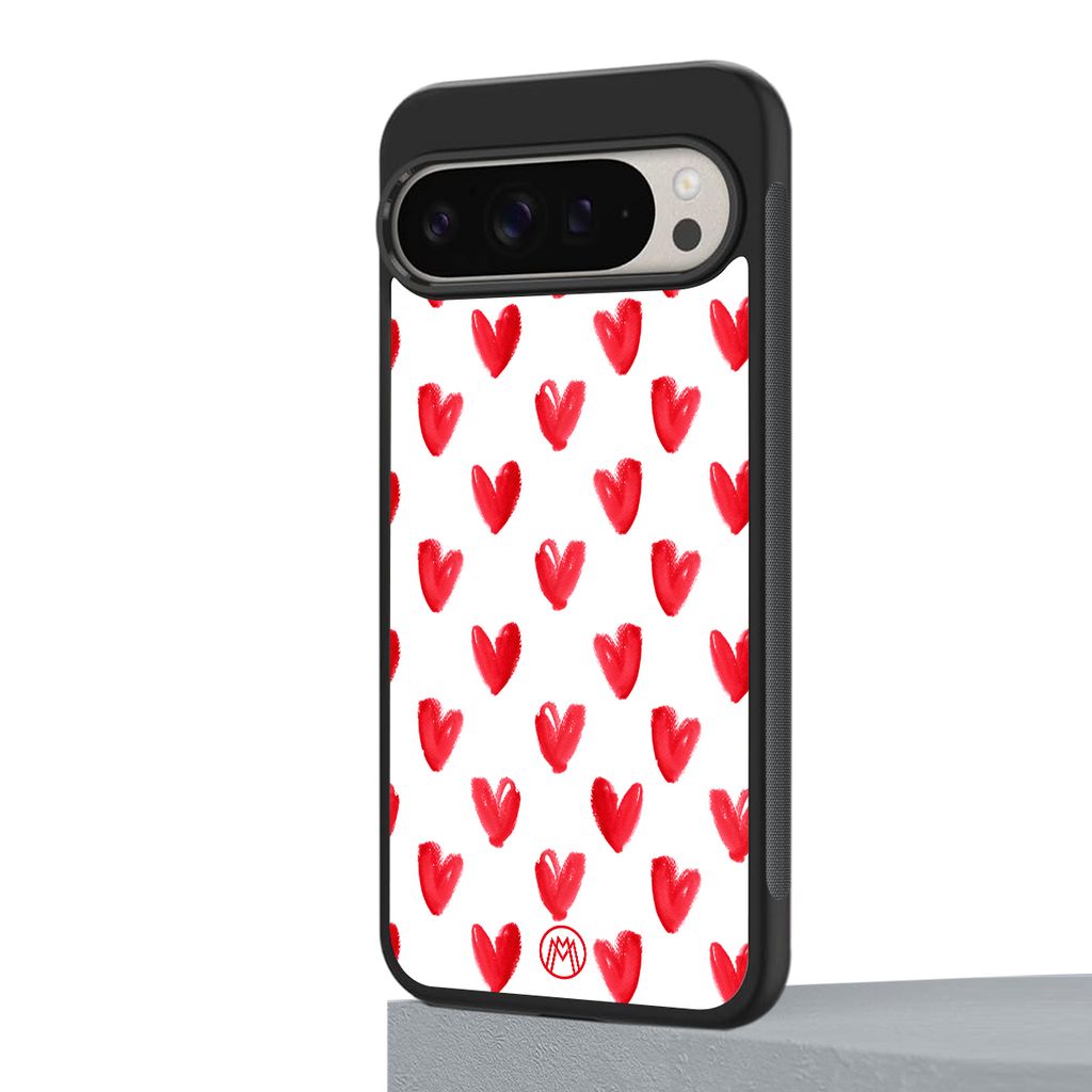 love is love back phone cover | glass case for google pixel 9 pro