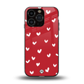 love is love red edition back phone cover | glass case for iphone 13 pro