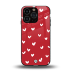 love is love red edition back phone cover | glass case for iphone 13 pro