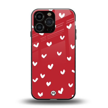 love is love red edition back phone cover | glass case for iphone 14 pro max