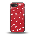love is love red edition back phone cover | glass case for iphone 16e