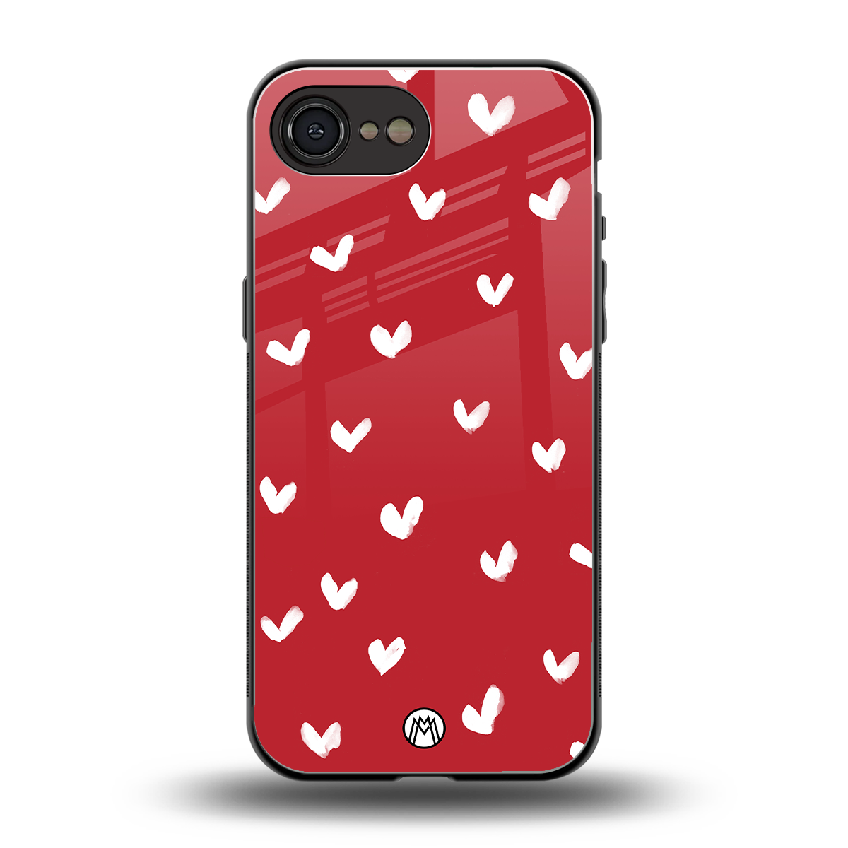 love is love red edition back phone cover | glass case for iphone 16e