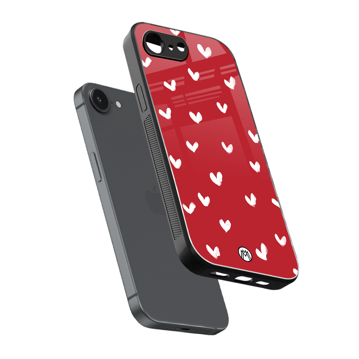 love is love red edition back phone cover | glass case for iphone 16e