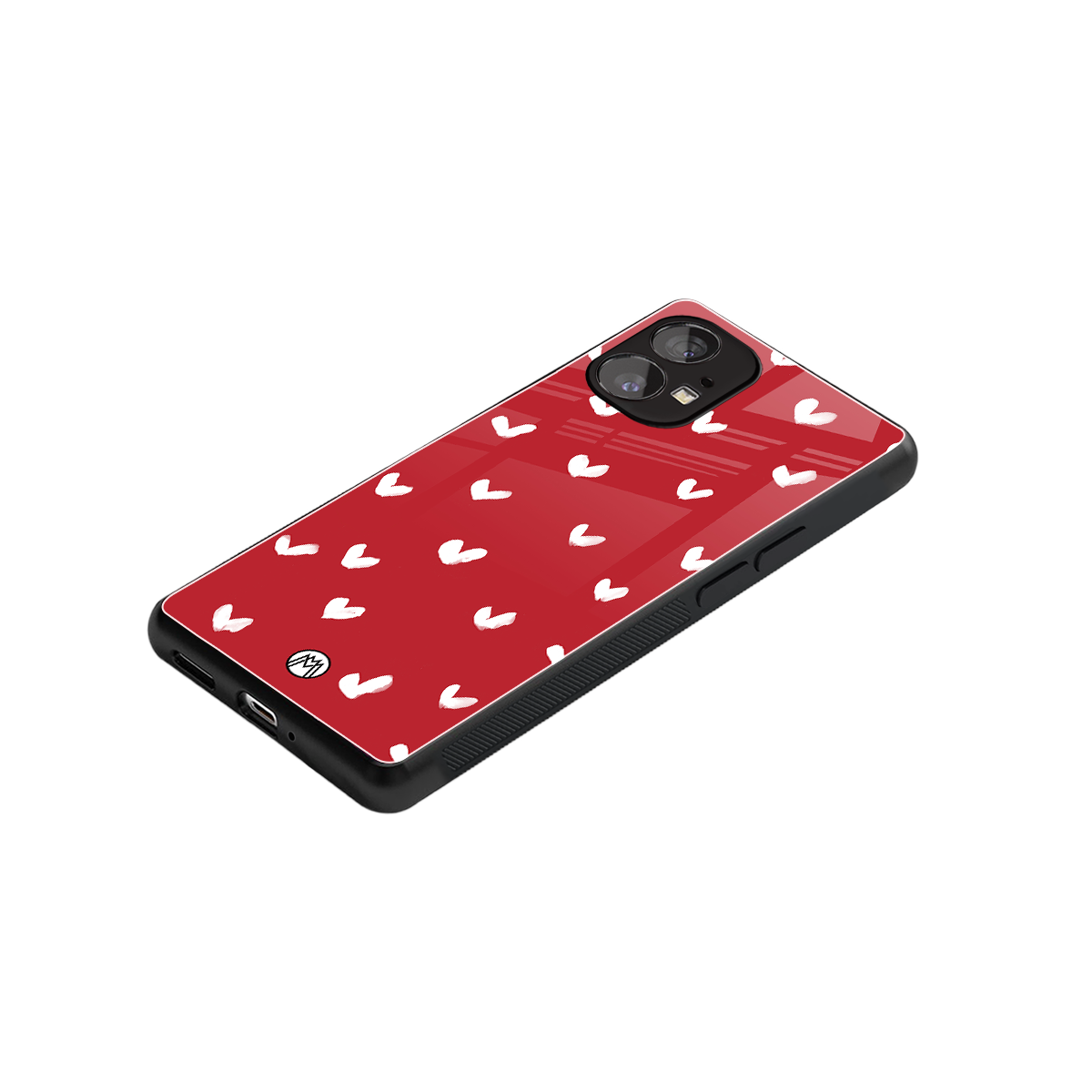 love is love red edition back phone cover | glass case for nothing phone 1