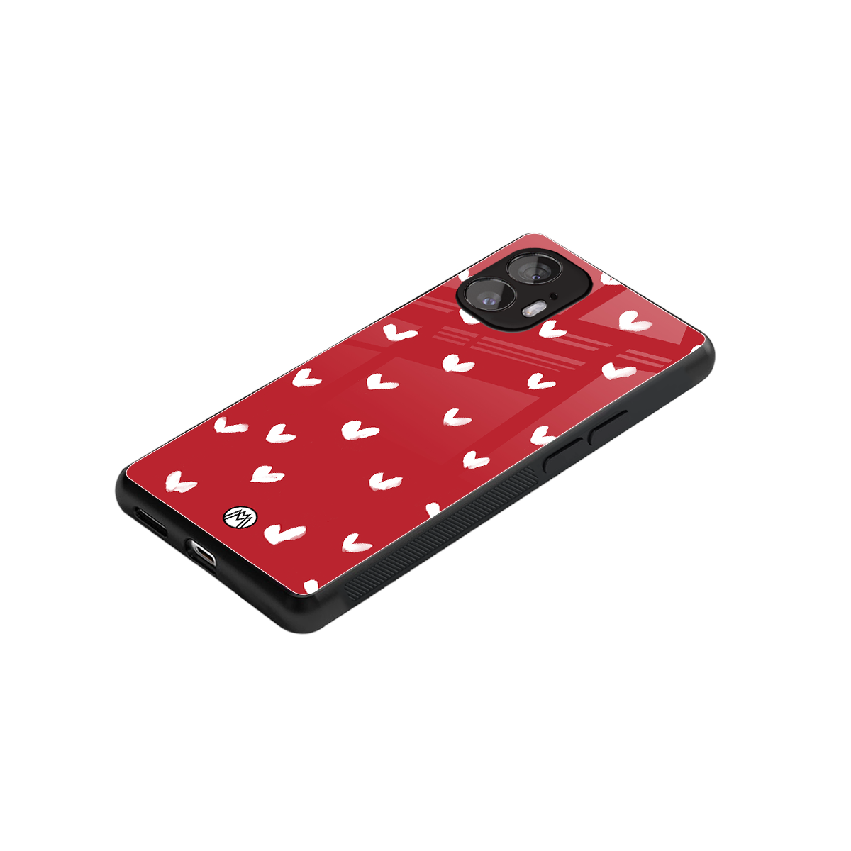 love is love red edition back phone cover | glass case for nothing phone 2