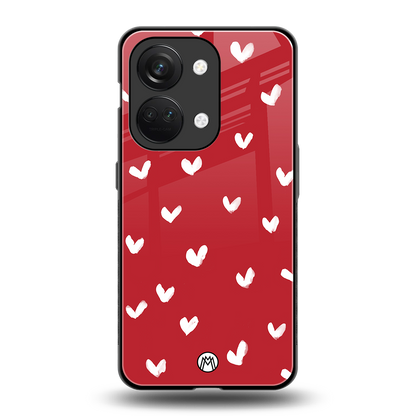 love is love red edition back phone cover | glass case for oneplus nord 3