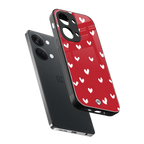 love is love red edition back phone cover | glass case for oneplus nord 3
