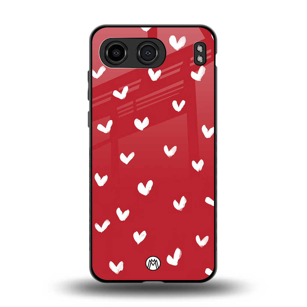 love is love red edition back phone cover | glass case for oneplus nord 4