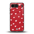 love is love red edition back phone cover | glass case for oneplus nord 4