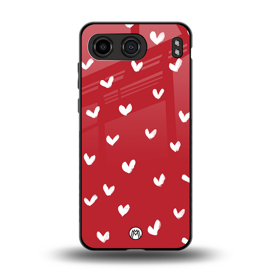 love is love red edition back phone cover | glass case for oneplus nord 4