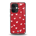 love is love red edition back phone cover | glass case for oneplus nord ce 3