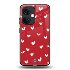 love is love red edition back phone cover | glass case for oneplus nord ce 3
