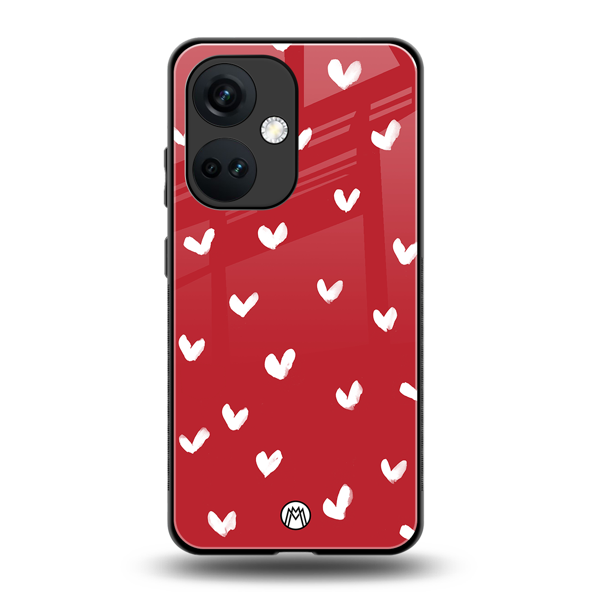 love is love red edition back phone cover | glass case for oneplus nord ce 3