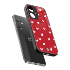 love is love red edition back phone cover | glass case for oneplus nord ce 3