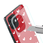 love is love red edition back phone cover | glass case for oneplus nord ce 3