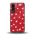 love is love red edition back phone cover | glass case for oneplus nord ce 4 lite