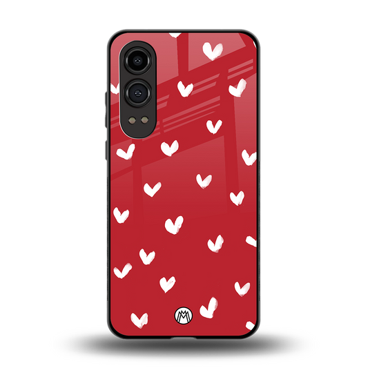 love is love red edition back phone cover | glass case for oneplus nord ce 4 lite