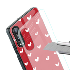 love is love red edition back phone cover | glass case for oneplus nord ce 4 lite