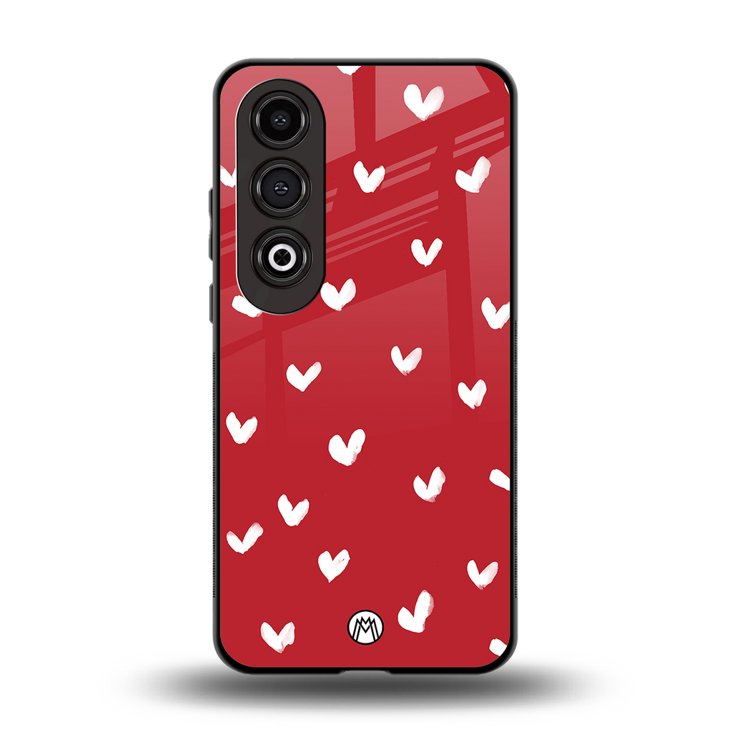 love is love red edition back phone cover | glass case for oneplus nord ce 4