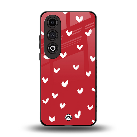 love is love red edition back phone cover | glass case for oneplus nord ce 4