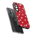 love is love red edition back phone cover | glass case for oneplus nord ce 4