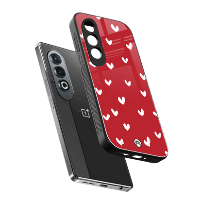 love is love red edition back phone cover | glass case for oneplus nord ce 4