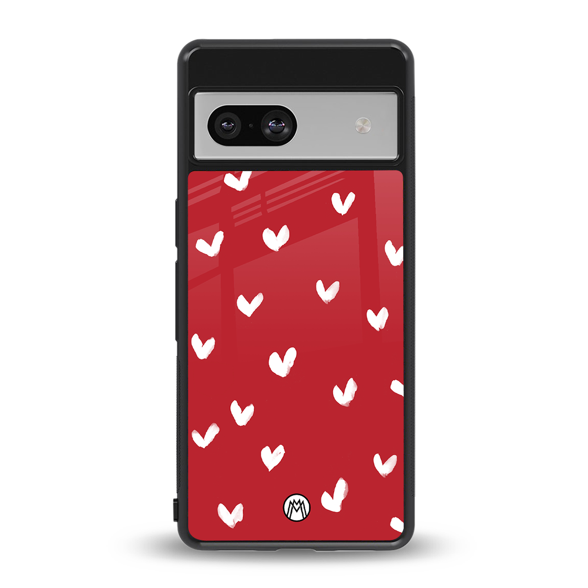love is love red edition back phone cover | glass case for Google Pixel 7