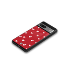 love is love red edition back phone cover | glass case for Google Pixel 7