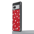 love is love red edition back phone cover | glass case for Google Pixel 7