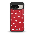 love is love red edition back phone cover | glass case for google pixel 9