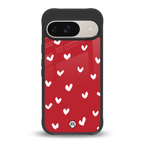 love is love red edition back phone cover | glass case for google pixel 9