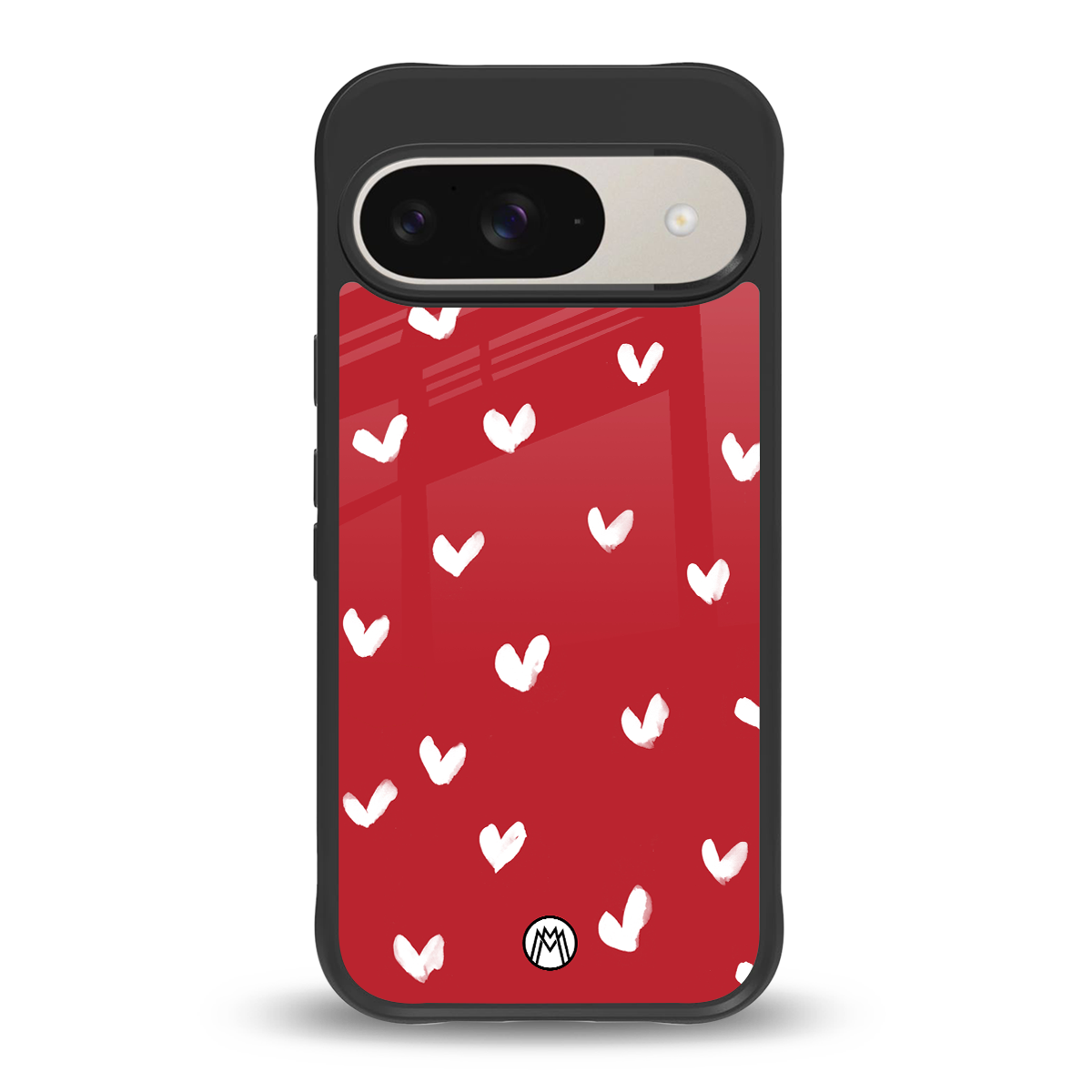 love is love red edition back phone cover | glass case for google pixel 9