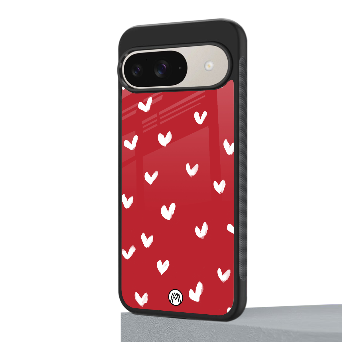 love is love red edition back phone cover | glass case for google pixel 9