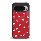 love is love red edition back phone cover | glass case for google pixel 9 pro