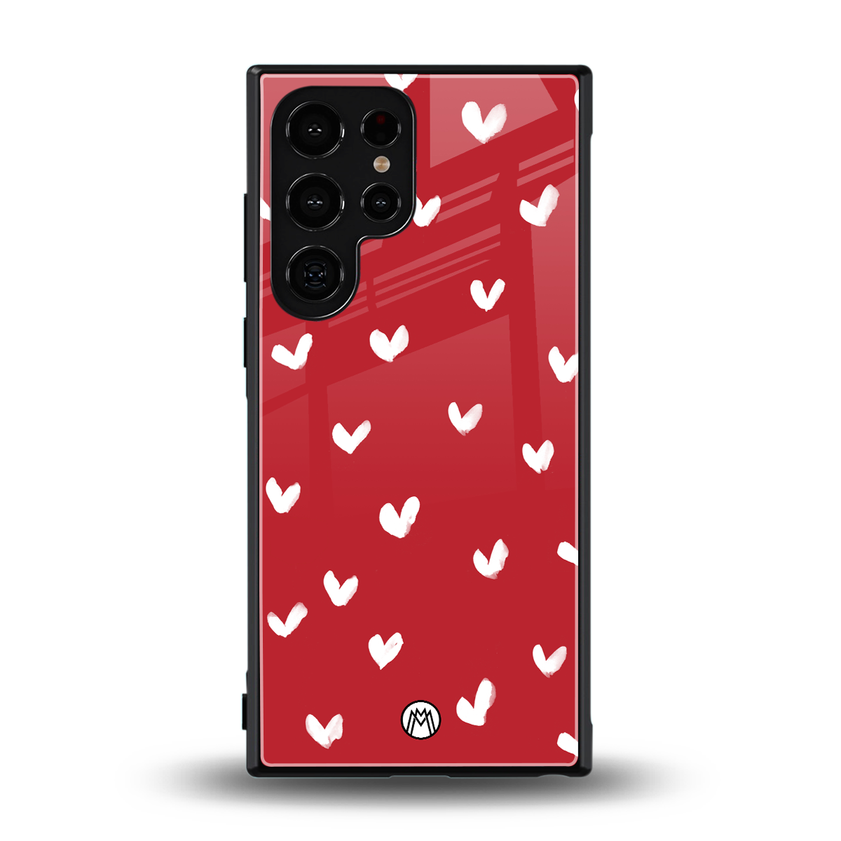 love is love red edition back phone cover | glass case for samsung galaxy s23 ultra