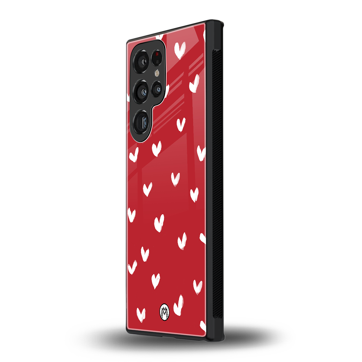 love is love red edition back phone cover | glass case for samsung galaxy s24 ultra