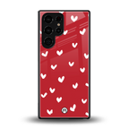 love is love red edition back phone cover | glass case for samsung galaxy s25 ultra