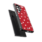 love is love red edition back phone cover | glass case for samsung galaxy s25 ultra