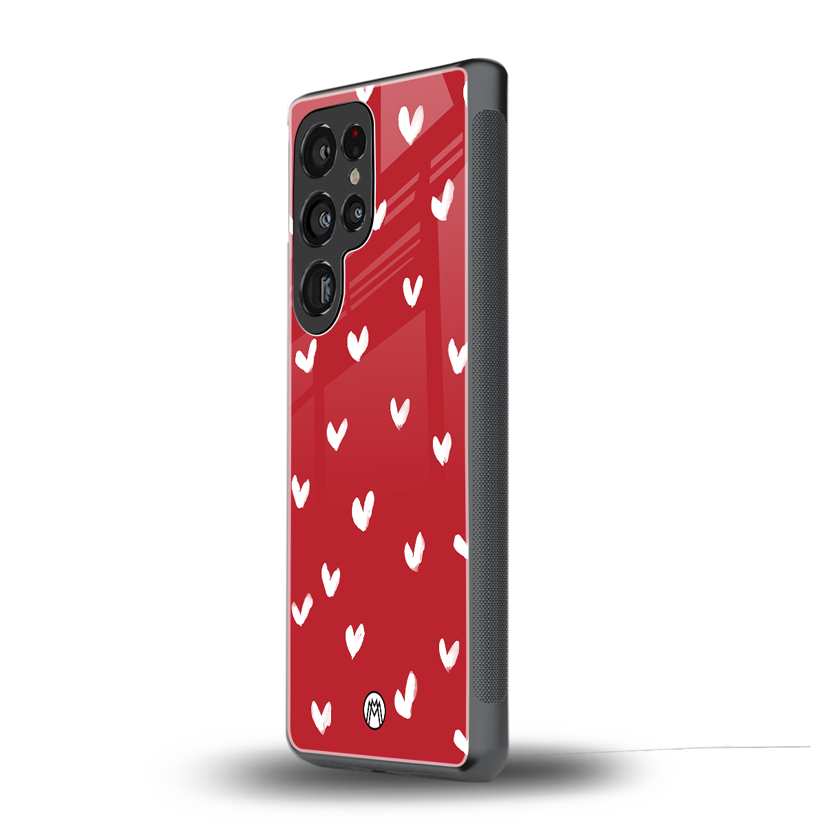 love is love red edition back phone cover | glass case for samsung galaxy s25 ultra