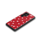 love is love red edition back phone cover | glass case for samsung galaxy s25 ultra