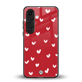love is love red edition back phone cover | glass case for samsung galaxy s24