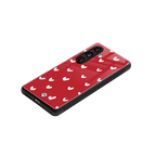 love is love red edition back phone cover | glass case for samsung galaxy s25 plus