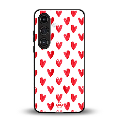 love is love back phone cover | glass case for samsung galaxy s24 fe