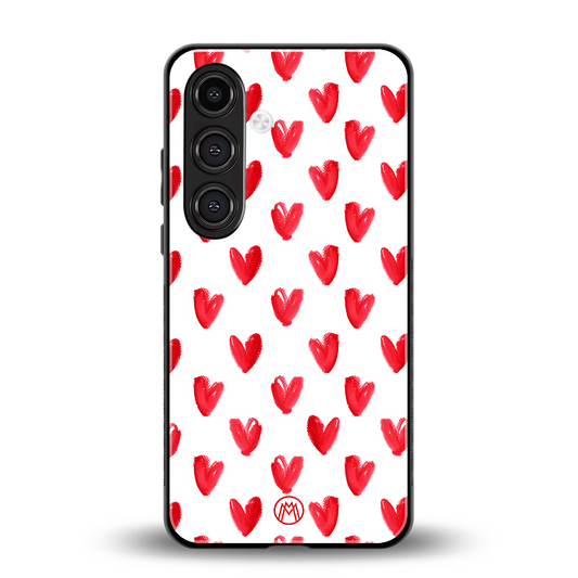 love is love back phone cover | glass case for samsung galaxy s24 fe