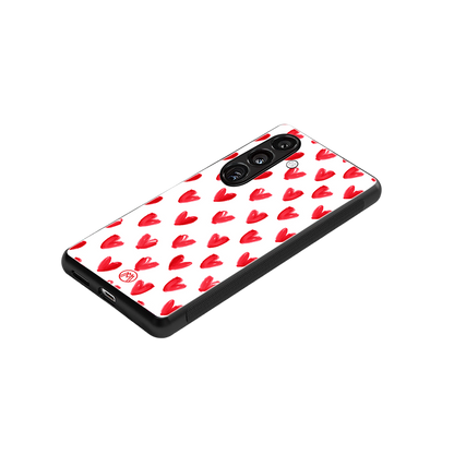 love is love back phone cover | glass case for samsung galaxy s24 fe