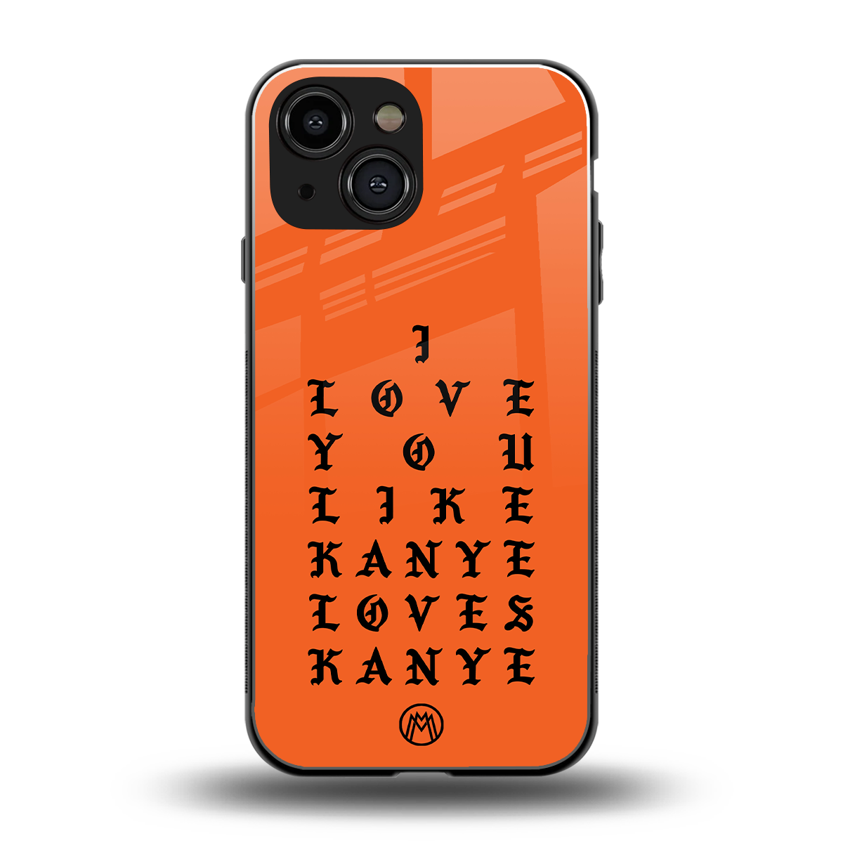 love like kanye back phone cover | glass case for iphone 13 mini