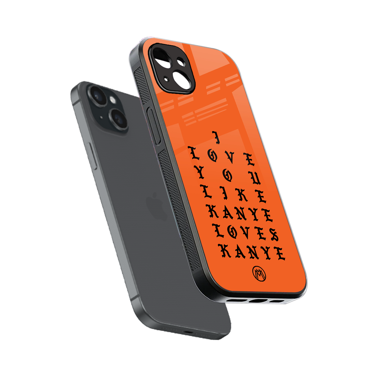 love like kanye back phone cover | glass case for iphone 15 plus