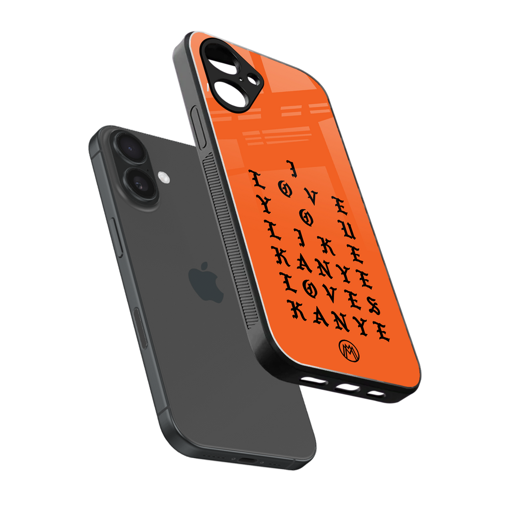 love like kanye back phone cover | glass case for iphone 16