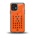 love like kanye back phone cover | glass case for nothing phone 2